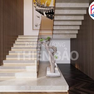 Đá Marble Oman Hoa To Ốp Cầu Thang